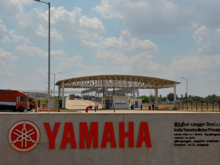 Yamaha manufacturing plant in Chennai