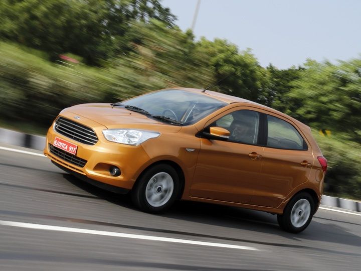 2015 Ford Figo in action