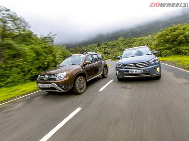 Renault Duster AMT vs Hyundai Creta Automatic: Comparison 