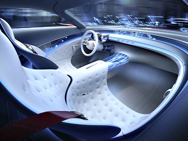 Mercedes-Maybach 6 Concept interiors