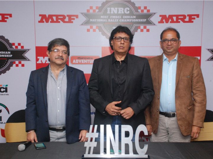 MRF FMSCI Indian National Rally Championship announcements MRF FMSCI Indian National Rally Championship announcements