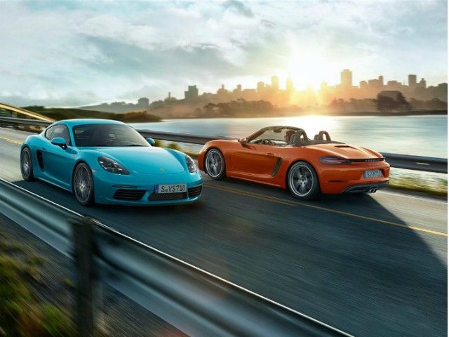 Porsche 718 Cayman and 718 Boxster Launched