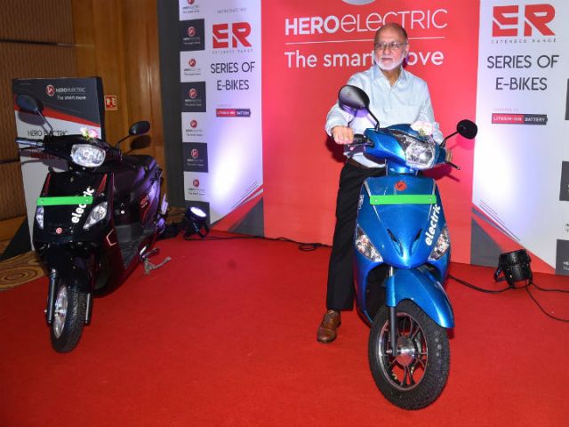 Hero e scooter launch