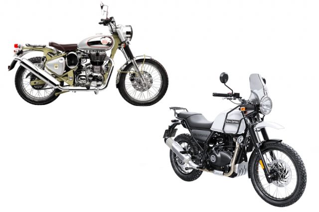 Royal Enfield Bullet Trials 500 vs Himalayan